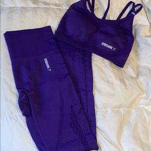 Gymshark Indigo Seamless Set
